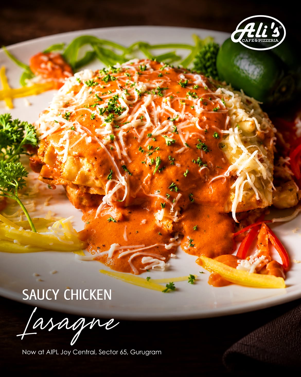 Saucy Chicken Lasagne