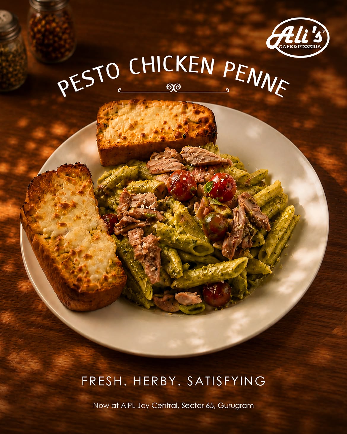 Pesto Chicken Penne