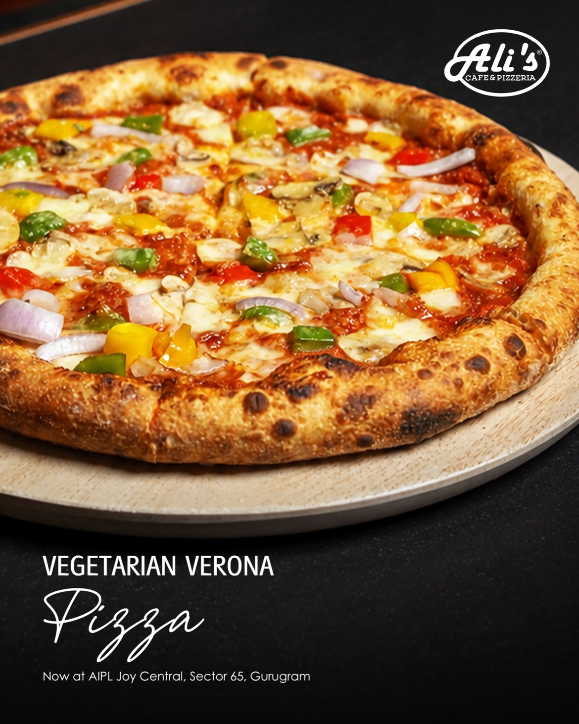 Vegetarian Verona Pizza